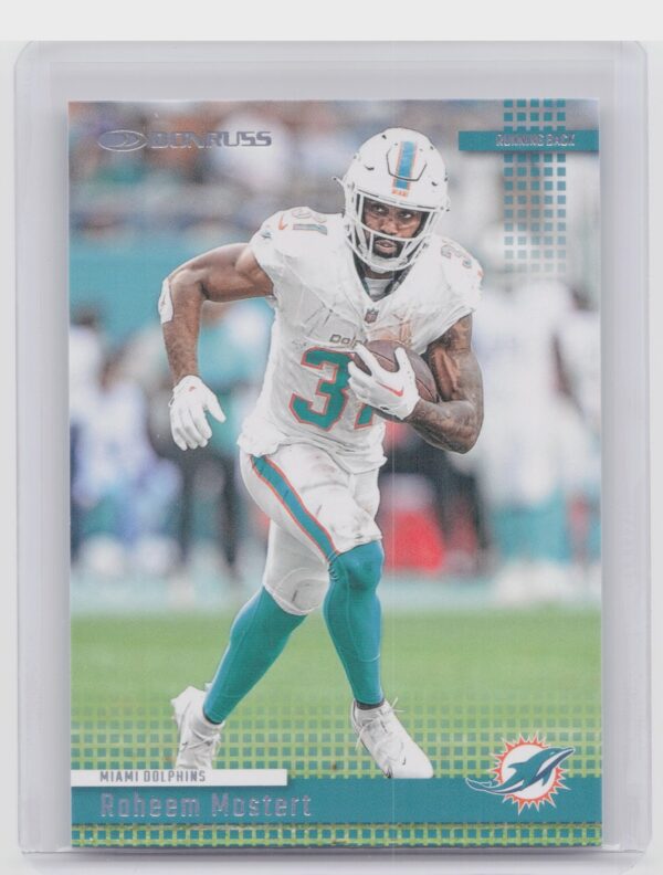 2024 Donruss Raheem Mostert 4 Dolphins Retro 2004