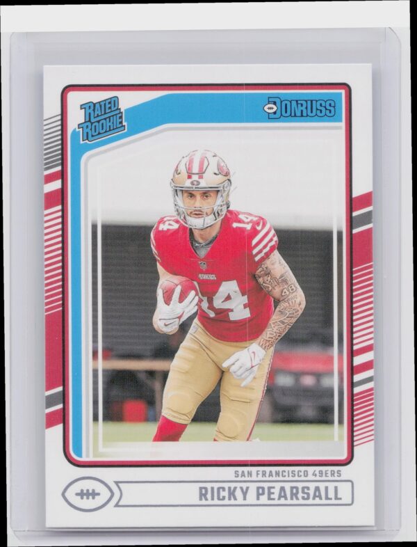 2024 Donruss Ricky Pearsall RC 318 49ers