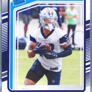 2024 Donruss Ryan Flournoy RC #356 Cowboys