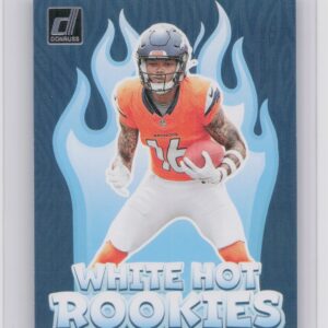2024 Donruss Troy Franklin WH7 Broncos White Hot Rookies