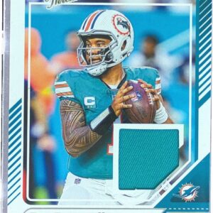 2024 Donruss Tua Tagovailoa JSY DTH-TTA Dolphins Donruss Threads