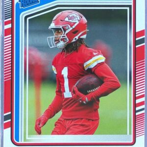 2024 Donruss Xavier Worthy RC 398 Chiefs