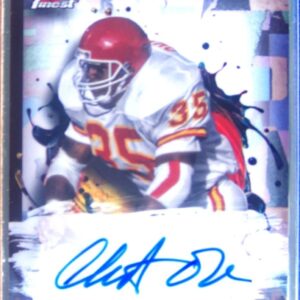 2024 Finest Christian Okoye Auto #FA-CO Chiefs Finest Autographs Refractor