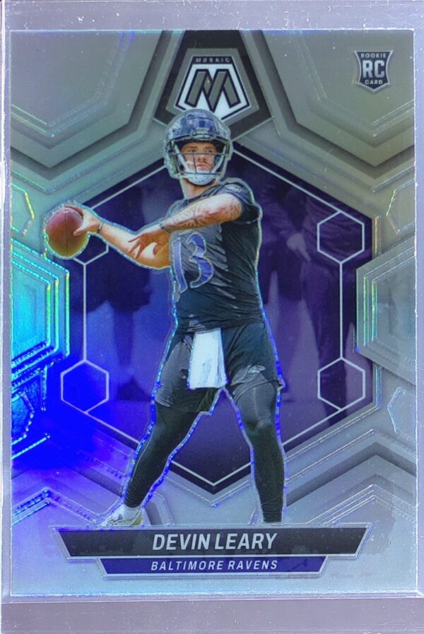 2024 Mosaic Devin Leary Silver 398 Ravens