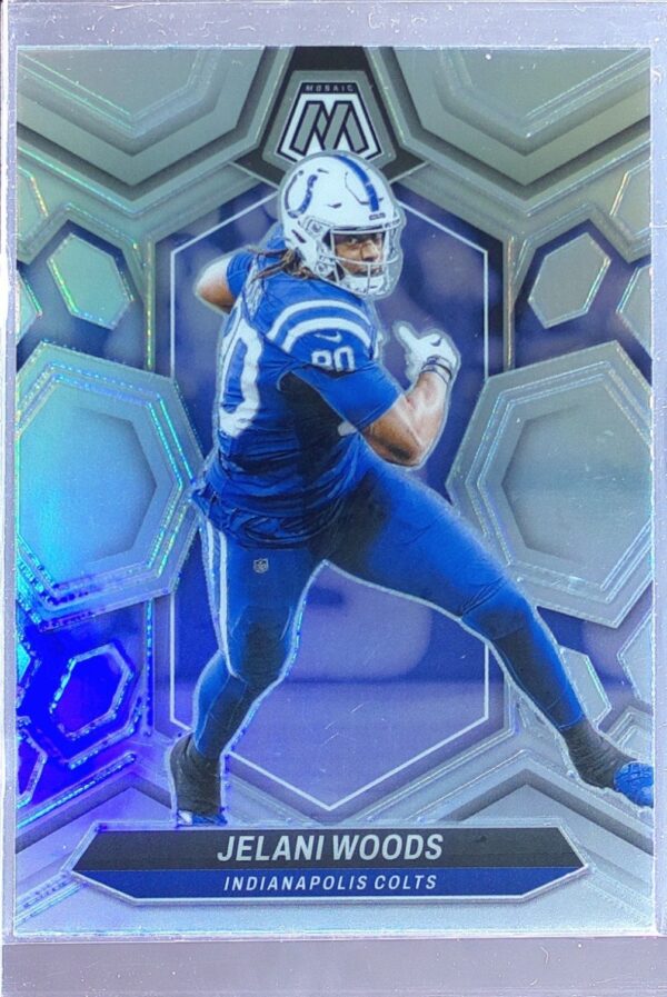 2024 Mosaic Jelani Woods Silver 96 Colts