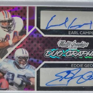 2024 Multi Graphics Earl Cambell/Eddie George Dual AU MDG-20 /7