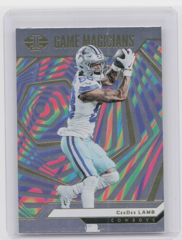 2024 Panini Illusions CeeDee Lamb #14 Cowboys Game Magicians