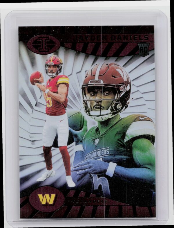 2024 Panini Illusions Jayden Daniels Retail #93 Commanders