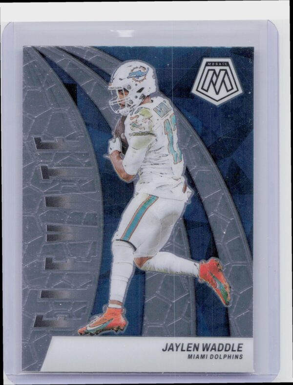 2024 Panini Mosaic Jaylen Waddle Elevate   #18 Dolphins