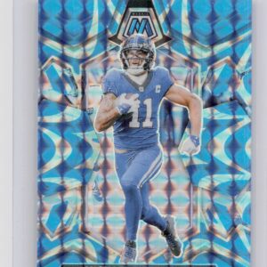 2024 Panini Mosaic Michael Pittman Jr. Mosaic Reactive Blue 94 Colts