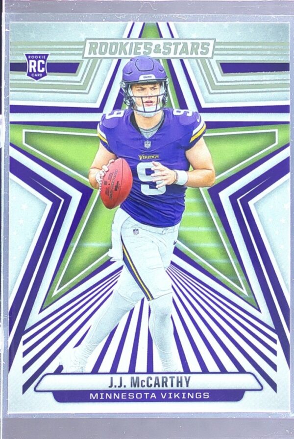 2024 Panini Rookies & Stars J.J. McCarthy RC #135 Vikings
