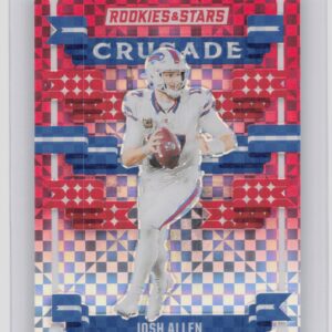 2024 Panini Rookies & Stars Josh Allen #C-JAN Bills Crusade Red Plaid