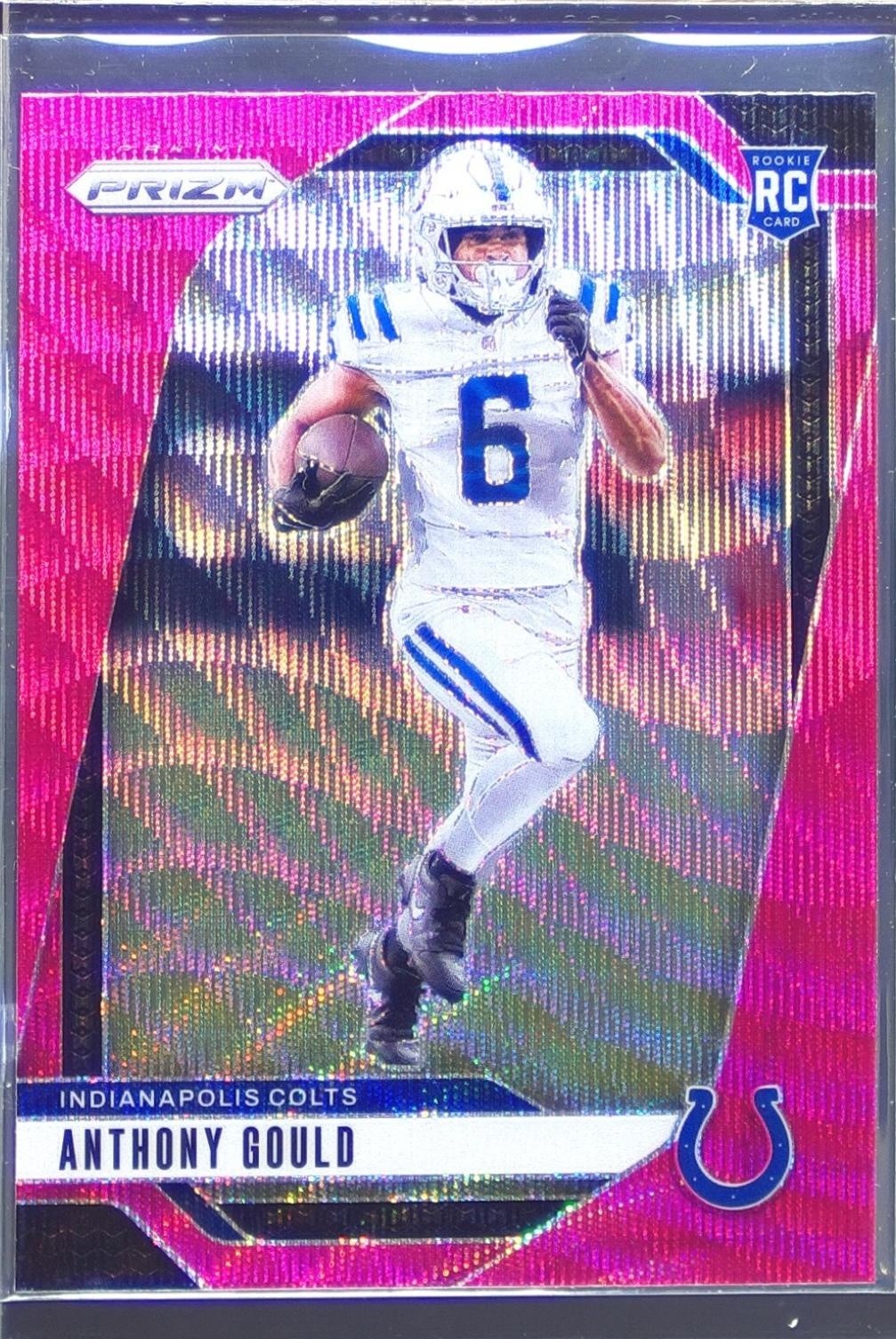2024 Prizm Anthony Gould Pink Wave RC 305 Colts