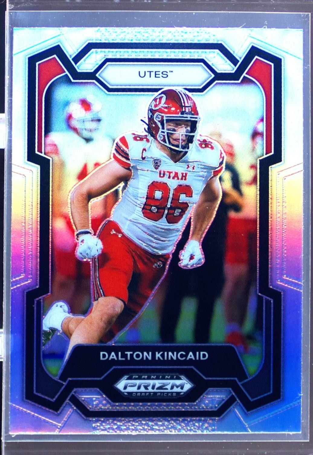 2024 Prizm Collegiate Draft Picks Dalton Kincaid Silver 12 Utes