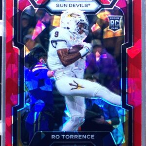 2024 Prizm Draft Picks Ro Torrence Red Ice RC #155 Devils