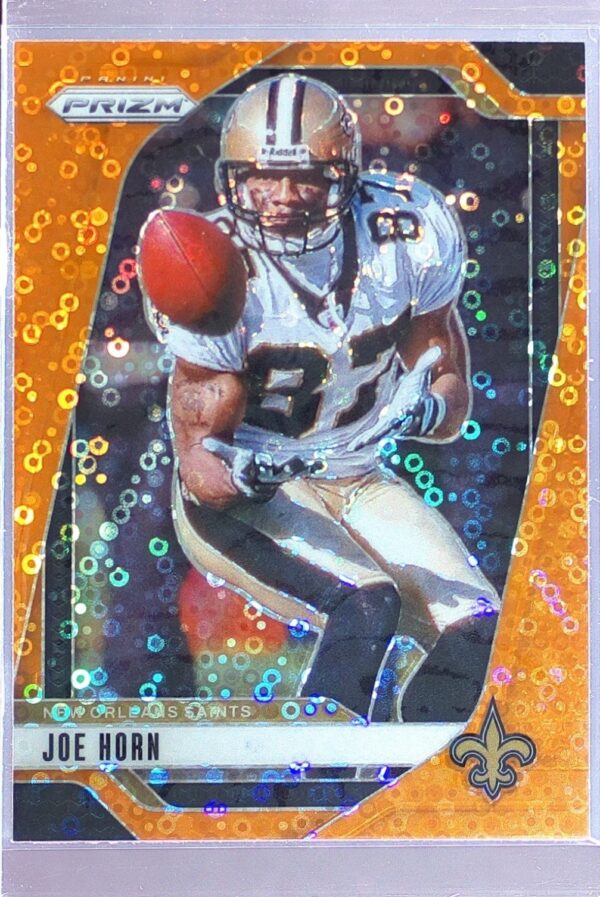 2024 Prizm Joe Horn Orange Disco 210 Saints