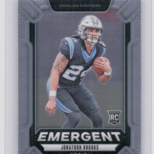 2024 Prizm Jonathon Brooks 9 Panthers Emergent