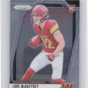 2024 Prizm Luke McCaffrey RC 367 Commanders