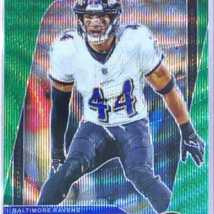2024 Prizm Marlon Humphrey Green Wave 24 Ravens