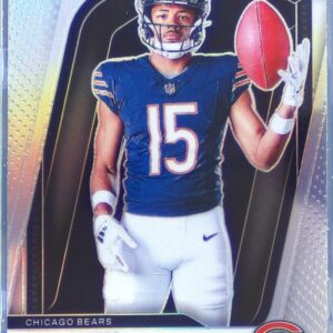 2024 Prizm Rome Odunze RC #36 Bears Rookie Variations Silver Prizm