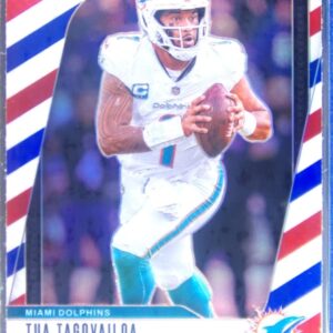 2024 Prizm Tua Tagovailoa Red White and Blue 175 Dolphins