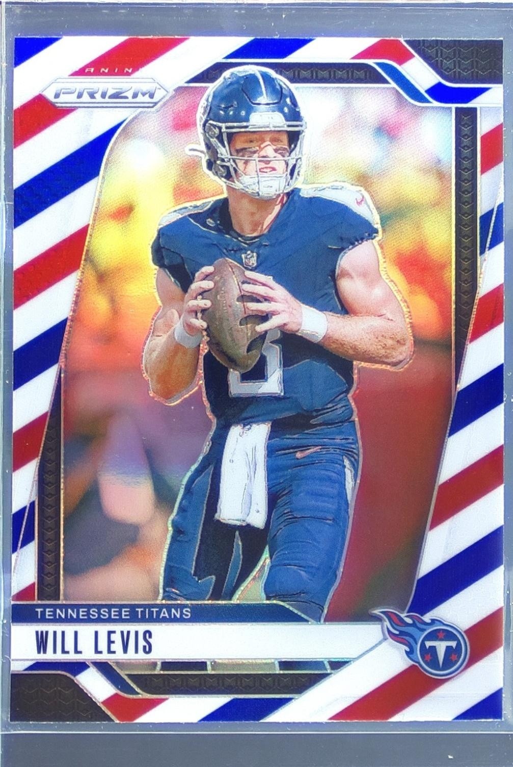 2024 Prizm Will Levis Red White and Blue 277 Titans