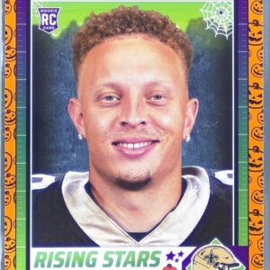 2024 Score-A-Treat Spencer Rattler RC #45 Saints Rising Stars Orange Pumpkin