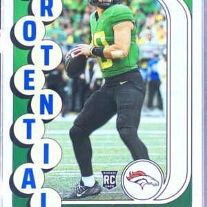 2024 Score Bo Nix RC #11 Broncos Protential