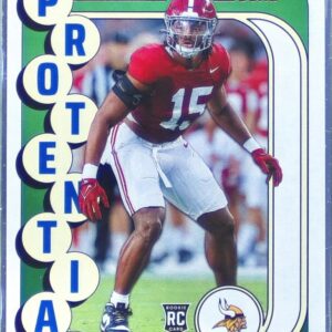 2024 Score Dallas Turner RC #17 Vikings Protential