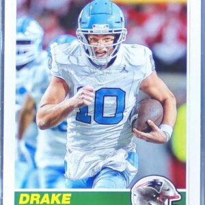 2024 Score Drake Maye RC #3 Patriots 35th Anniversary Rookies