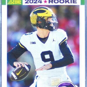 2024 Score J.J. McCarthy RC #8 Vikings 35th Anniversary Rookies