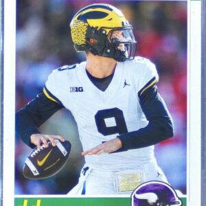 2024 Score J.J. McCarthy RC #8 Vikings 35th Anniversary Rookies