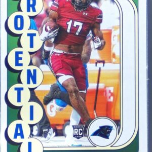 2024 Score Xavier Legette RC #23 Panthers Protential