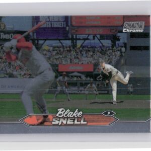 2024 Stadium Club Blake Snell Chrome Refractors #293 Giants