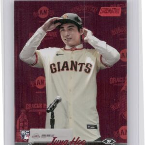 2024 Stadium Club Jung Hoo Lee Red Foil RC #274 Giants