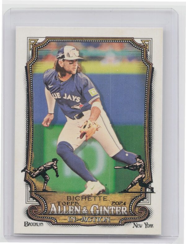 2024 Topps Allen & Ginter Bo Bichette #IA-40 Jays In Action Variations