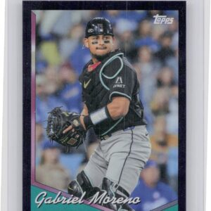 2024 Topps Archives Gabriel Moreno Black Foilboard #215 Diamondbacks