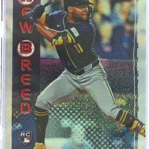 2024 Topps Archives Jackson Chourio RC #99NB-12 Brewers 1999 Topps New Breed