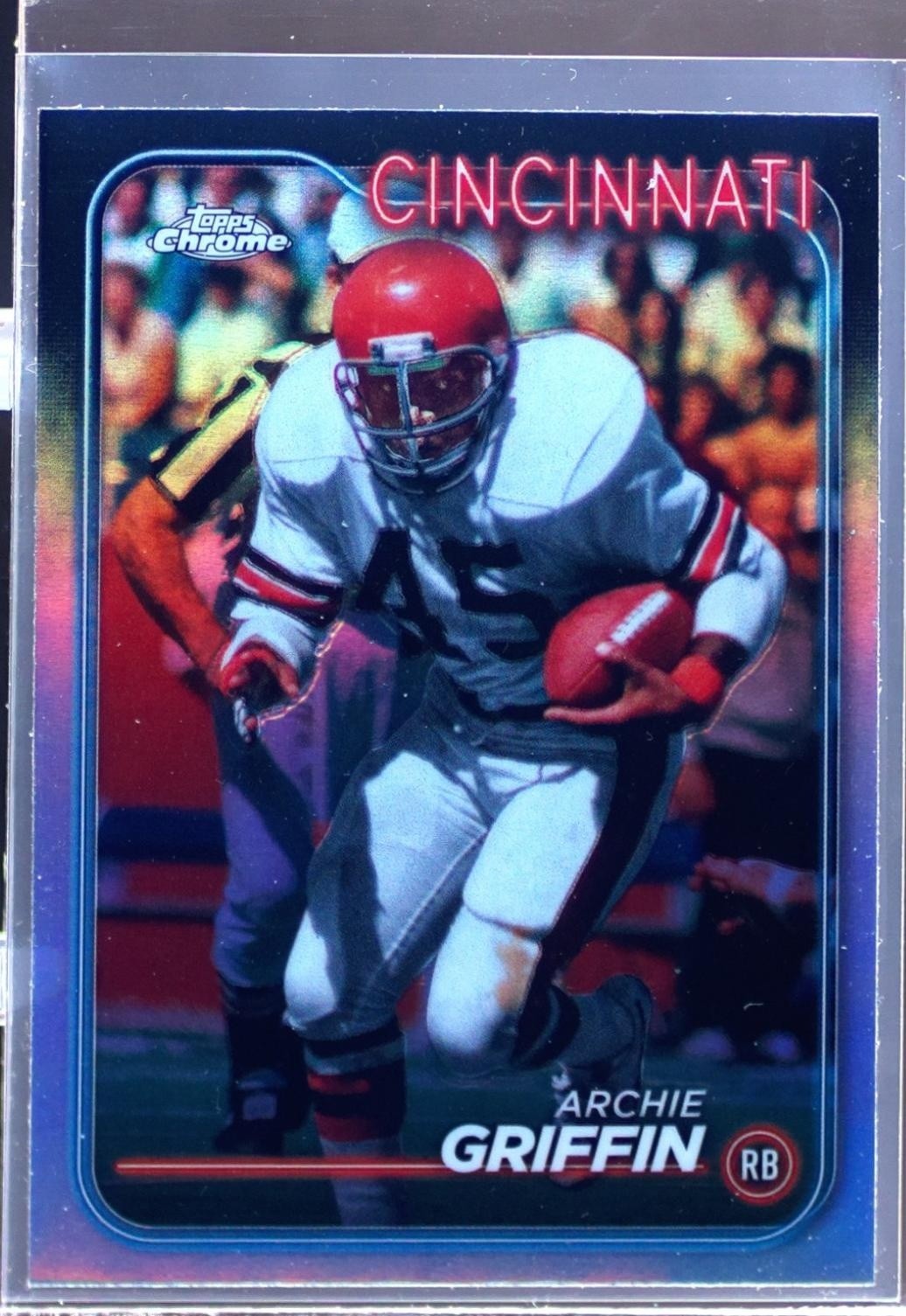 2024 Topps Chrome Archie Griffin Refractor #26 Bengals