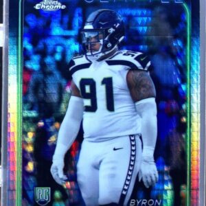 2024 Topps Chrome Byron Murphy II Prism Refractor RC #297 Seahawks