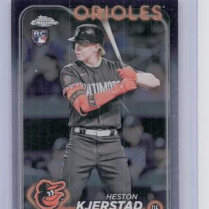 2024 Topps Chrome Heston Kjerstad RC #142 Orioles
