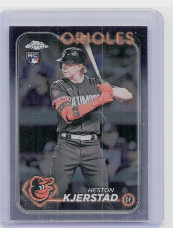 2024 Topps Chrome Heston Kjerstad RC #142 Orioles