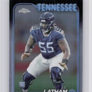 2024 Topps Chrome J.C. Latham RC 270 Titans