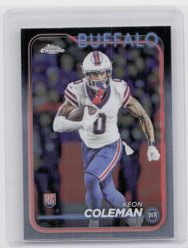 2024 Topps Chrome Keon Coleman RC 209 Bills