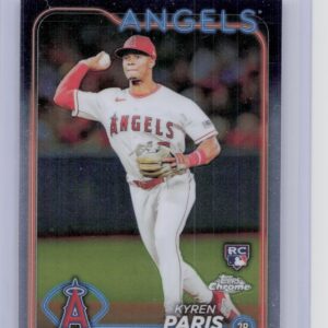 2024 Topps Chrome Kyren Paris RC #151 Angels