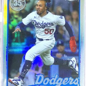 2024 Topps Chrome Mookie Betts #89CB-4 Dodgers 1989 35th Anniversary refractor