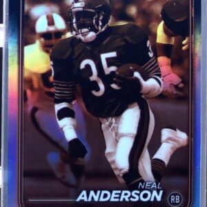 2024 Topps Chrome Neal Anderson Sepia Refractor #25 Bears