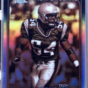 2024 Topps Chrome Tedy Bruschi Sepia Refractor #124 Patriots