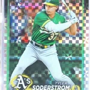 2024 Topps Chrome Tyler Soderstrom X Fractors RC #298 Athletics