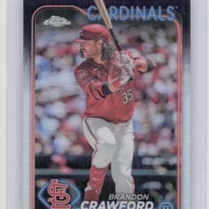 2024 Topps Chrome Update Brandon Crawford #USC171 Cardinals